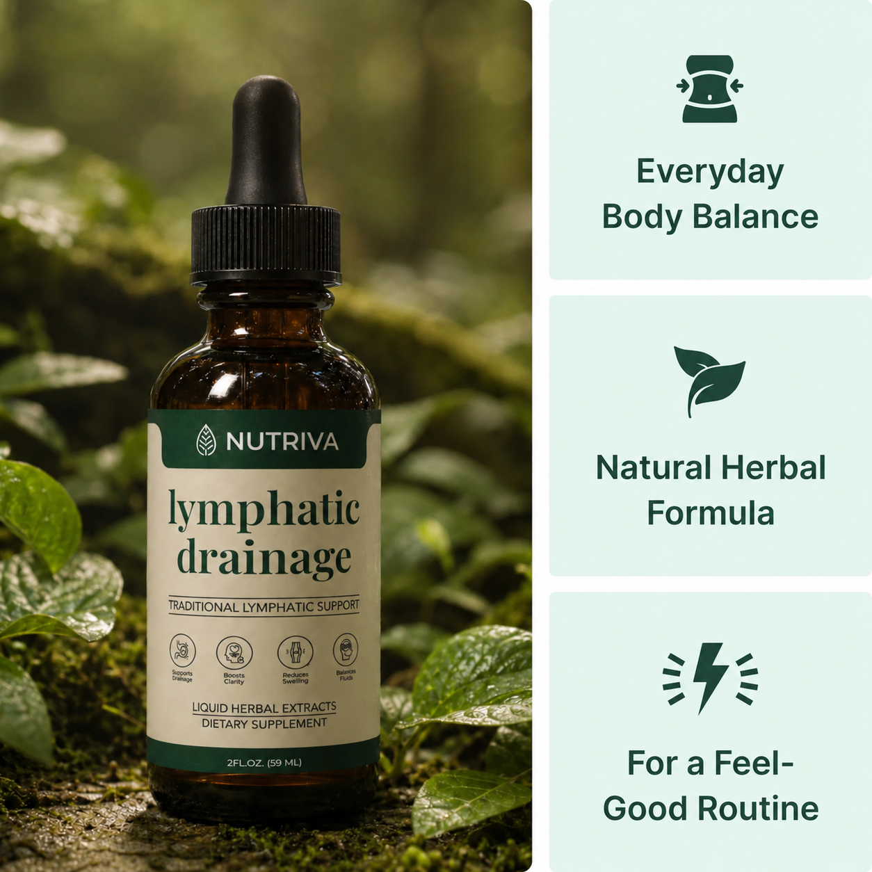 NutrivaLab™ Daily Lymph Wellness Drops